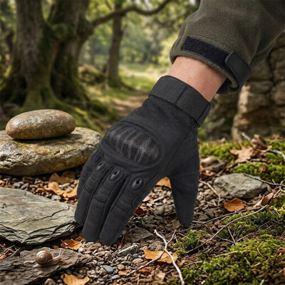 Military Tactical Gloves Black Color